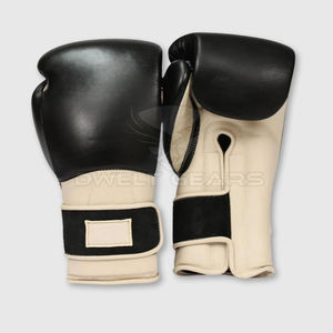 Diseño personalizado Transpirable Ecológico Ligero Dedo completo PU Cuero Guantes de boxeo Adultos Correa de entrenamiento profesional - Product Image 1