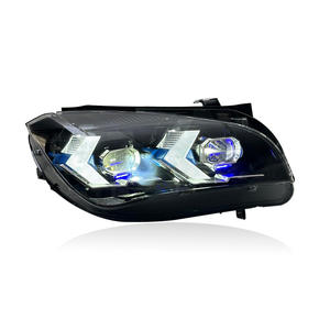 Faro Delantero LED DRL para X1 E84 2010-2015, Accesorios para Automóviles, 36 W, 6000 K, Ajuste Universal, Doble Color Amarillo y Blanco, Pieza para Automóvil - Product Image 4