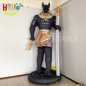 รูปปั้นยักษ์ดำหัวแมวอียิปต์ - Product Image 2