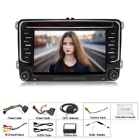 Écran tactile universel 7 pouces 2 Din Auto Radio multimédia gps voiture tracker android lecteur Dvd vidéo stéréo pour VW