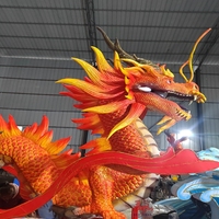 Fournitures de défilé professionnelles pour dragon chinois, défilé de carnaval personnalisé