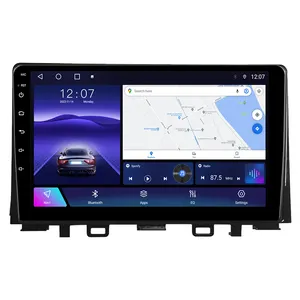 Navitree monitor mobil dsp bt gps, layar sentuh monitor mobil 6 128G untuk KIA RIO 2017-2019 kamera 360 derajat