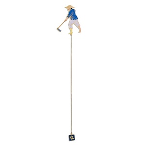 ที่คั่นหนังสือสแตนเลสลายการ์ตูนแบบพับได้ สีฟ้า ดีไซน์ใหม่ไม่ซ้ำใคร หลากหลายสไตล์ - Product Image 4