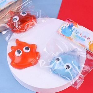 New Cutie 7cm TPR Soft Squishy Toy Portable Stress Relief Gift for Kids Adults Aged 5 <b>7</b> Years Song Ice <b>Fire</b> Elf Relax Time - Product Image 5