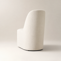 Chaise de salle à manger Parson de luxe moderne, chaise individuelle au dossier arrondi pour la maison, l'hôtel, la cuisine, le restaurant