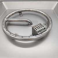Brûleur de foyer en acier inoxydable HNJBL, écologique, gaz naturel, kit extérieur/intérieur