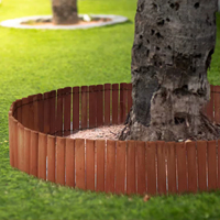 Panel de Cerca Decorativa para Jardín, Valla de Madera para Exteriores, Venta al Por Mayor
