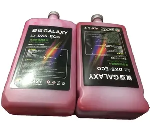 กาแล็กซี่ Eco หมึกตัวทำละลายที่ขายดีที่สุดสำหรับ Epson Galaxy Roland Mimaki Mutoh DX4 X5 DX7หัวพิมพ์