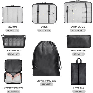 Set di 8 Cubi Organizzatori <span class=keywords><strong>per</strong></span> Valigie Impermeabili e Leggeri <span class=keywords><strong>per</strong></span> Viaggi - Product Image 5