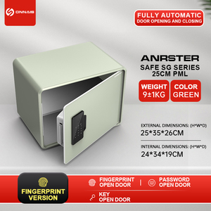 Caja Fuerte Inteligente con Sensor Táctil, Cierre Automático, Teclado de Seguridad, Mini Caja Fuerte Portátil de Acero Anti-Robo para Dinero - Product Image 2