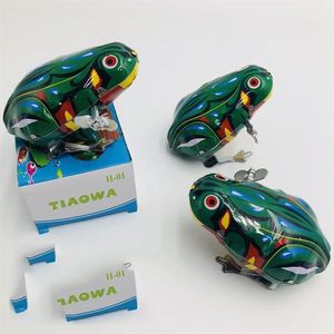 Tiaowa – jouet grenouille à remonter, mouvement par inertie, style rétro en plastique, pour enfants de 5 à 7 ans, unisexe - Product Image 3