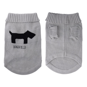 유럽 미국 맞춤 디자인 강아지 스웨터 아크릴 니트 자카드 겨울 애완동물 옷 따뜻하고 편안한 패션 - Product Image 1