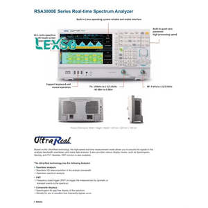 Analyseur de spectre Rigol Rsa3030e 3 GHz avec application de pré-test EMI, équipement de test cinq en un 1,5 GHz - Product Image 4