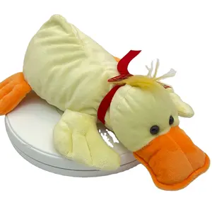 可定制婴儿玩具套装鸭毛绒玩具尺寸黄鸭动物复活节毛绒玩具动物黄鸭