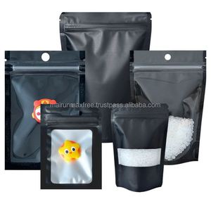 Échantillon gratuit support brillant imprimé personnalisé Doypack pour sel de bain fermeture à glissière emballage de pochette à zip-lock en feuille d'aluminium mylar de qualité alimentaire - Product Image 6