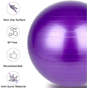 Ballons de Yoga gonflables en PVC, 7 couleurs, équilibre suisse, vente en gros - Product Image 3
