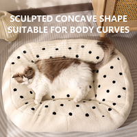 Cama para Mascotas Lavable de Sherpa con Cojín Elevado Extraíble para Perros y Gatos Pequeños y Medianos, Venta al Por Mayor OEM