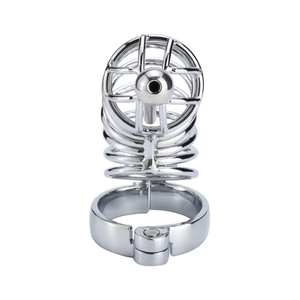 Dispositivo di Castità Maschile <span class=keywords><strong>in</strong></span> Acciaio Inox, Gabbia per Pene con Lucchetto, Giocattoli Sessuali per Bondage, Juguetes Sexuales per Uomini - Product Image 3