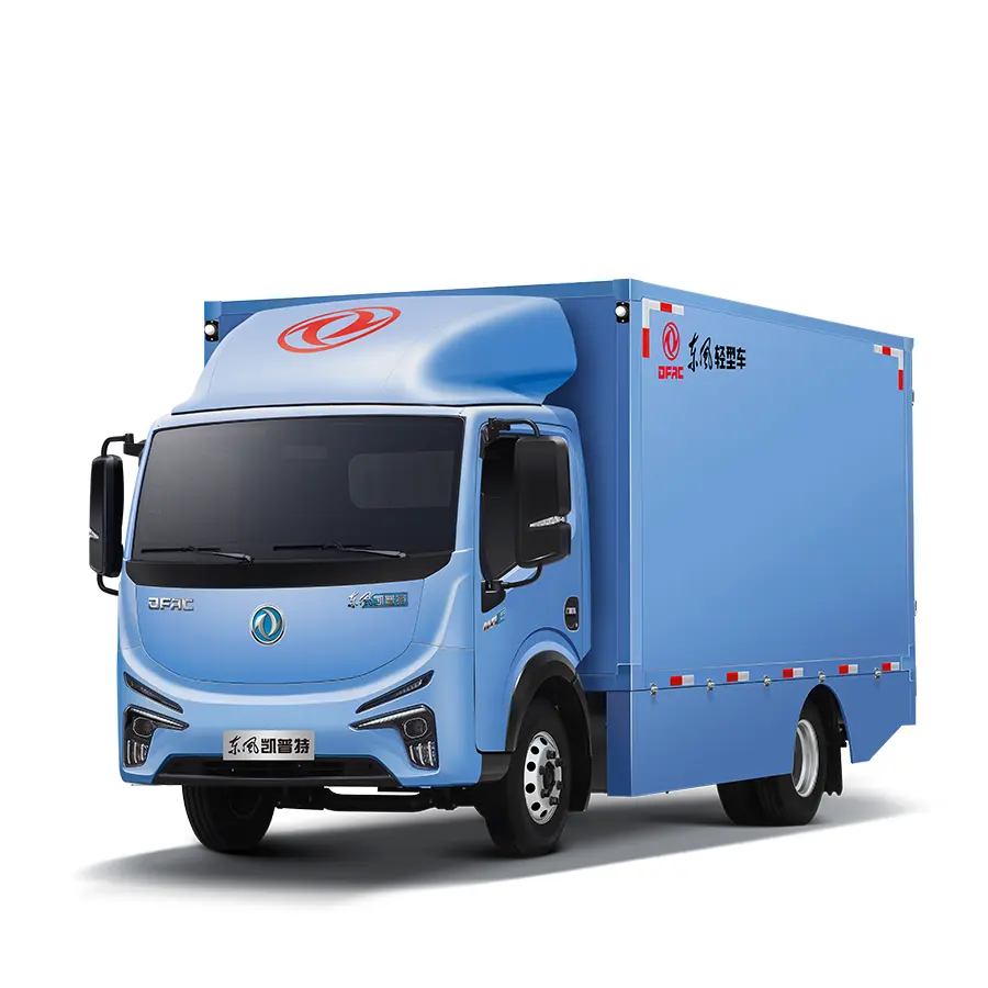 Caminhão de carga elétrico chinês luz lorry 350km constante 4x2 dongfeng carro à venda