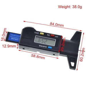 Đồng Hồ Đo Độ Sâu Rãnh Lốp Xe Ô Tô Kỹ Thuật Số Dụng Cụ Đo Phát Hiện Mài Mòn Lốp Xe Ô Tô Hệ Thống Giám Sát Đồng Hồ Đo Độ Dày - Product Image 4