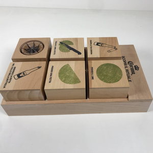 BSCI nhà máy nhà bếp Nguồn cung cấp bằng gỗ chanh khoan lổ chanh cắt gỗ/trái cây cắt/Chanh Lime Slicer - Product Image 4