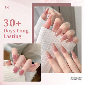 Miss Gooey 24 colores flor cálida esmalte de Gel desnudo Hema gratis Rosa translúcido esmalte de <span class=keywords><strong>uñas</strong></span> profesional desnudo Uv Gel Nail Art Design - Product Image 3