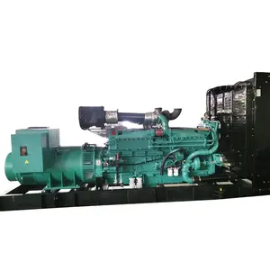 Consegna rapida generatore diesel silenzioso 500kva 400kw generatore KTA19-G3A motore