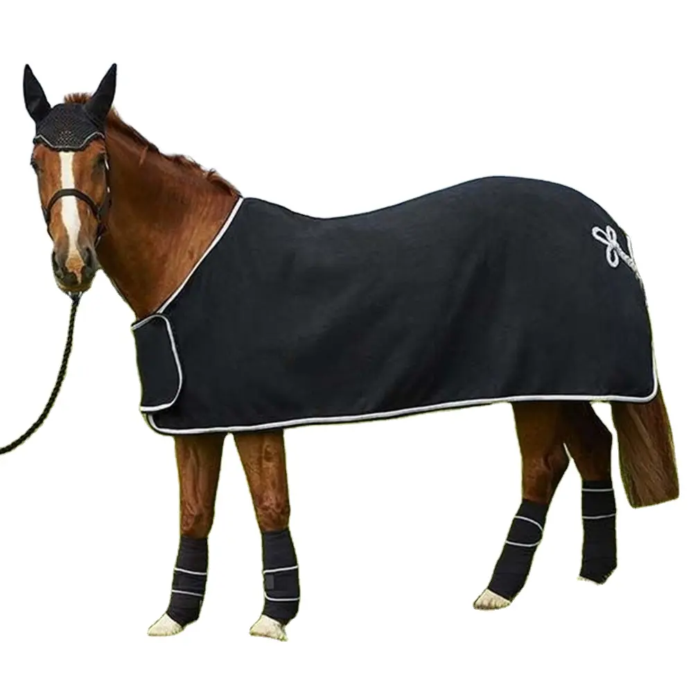 Популярные товары, устойчивые коврики с рисунком лошадей, черный флисовый коврик с рисунком лошадей