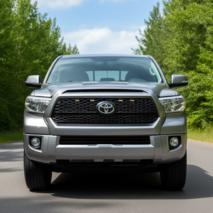 Parrilla Delantera para Toyota Sequoia TRD, de Plástico Negro con Luces LED, Compatible con Modelos 2010-2018, Reequipamiento y Mejora - Product Image 2