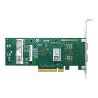 Carte réseau serveur fibre optique LR-LINK LRES1021PF-2SFP28 PCIe X8 25G double port SFP28, adaptateur interne filaire, vitesse 25 Gbps, 2 ports