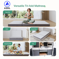 Stabile Lieferung Moderner Stil Fabrikdesign 160 200 Matratzen im Karton King Queen Einzelgröße Faltbare Latex-Memory-Foam-Matratze