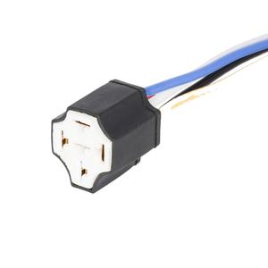 Meishuo <span class=keywords><strong>MSA</strong></span> 5 pines Relé de coche y motocicleta 5 cables para piezas de plástico para arnés de cables de enchufe de relé - Product Image 1
