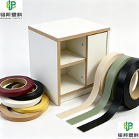Bande de chant PVC/ABS écologique personnalisée en gros, directement de l'usine, flexible pour panneaux de meubles de bureau en bois