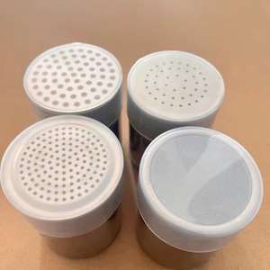Distributeur de café en acier inoxydable fantaisie avec couvercle en plastique translucide, couvercle à mailles fines, shaker à sucre et cacao pour récipient de stockage alimentaire - Product Image 3