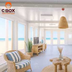 บ้านสำเร็จรูปแบบโมดูลาร์ Cbox ที่ปรับแต่งได้ บ้านพักแบบแพ็คสำเร็จรูป ผนังแซนด์วิช 2 ชั้น สำหรับโรงแรมหรือที่อยู่อาศัย บ้านคอนเทนเนอร์เคลื่อนที่ - Product Image 4