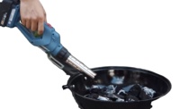 20V Sans Fil Batterie Rechargeable électrique feu de charbon de bois démarreur allume-feu barbecue léger X grill Fumeur