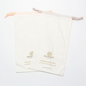 Custom Cotton Drawstring Pouch <b>Bag</b> Organic Cotton Gift Jewelry <b>Packaging</b> <b>Bag</b> Eco-Friendly Storage Gift <b>Bag</b> for Party Favor - Product Image 6