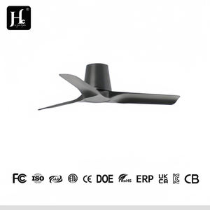 Ventilateur de plafond à fréquence variable OEM/ODM 42 pouces 52 pouces, moteur tout en cuivre moderne, 3 pales en ABS avec télécommande - Product Image 4