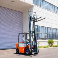Nouveau chariot élévateur diesel 2 tonnes, chariot élévateur à petites roues 2,5 tonnes, 3 tonnes, hauteur de levage 3m pour la manutention d'équipements