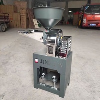 Broyeur Électrique en Acier Inoxydable pour Céréales, Pulvérisateur pour Maïs Sec ou Humide, Riz, Blé, Piments et Épices