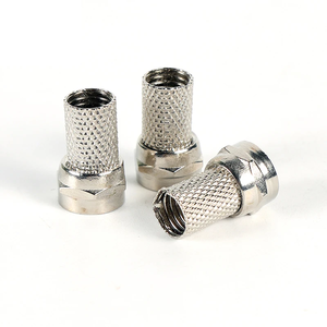 Connecteur de câble <span class=keywords><strong>coaxial</strong></span> à visser de type F 75-5, fiche mâle F pour câble <span class=keywords><strong>coaxial</strong></span> RG6, <span class=keywords><strong>adaptateur</strong></span> d'antenne <span class=keywords><strong>satellite</strong></span> TV - Product Image 5