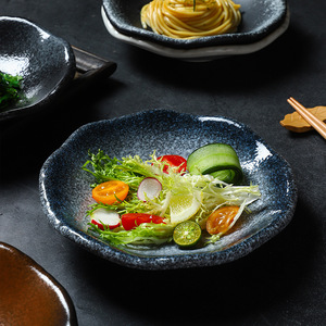 Hiện Đại Sáng Tạo Nhật Bản Hàn Quốc Bộ Đồ Ăn Gốm Thân Thiện Với Môi Không Thường Xuyên Phương Tây Pasta Món Ăn Cho Nhà Khách Sạn Và Các Bên - Product Image 1