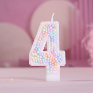 Velas de Cumpleaños Digitales 3D Brillantes con Forma de Macaron Número 0, Decoraciones <span class=keywords><strong>para</strong></span> Pasteles, Adecuadas <span class=keywords><strong>para</strong></span> Cumpleaños y Pasteles Temáticos - Product Image 6