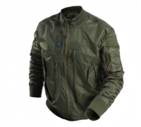 Vestes pour hommes grande taille personnalisées OEM de haute qualité, nouvelle veste d'hiver chaude, série noire, veste bomber simple et élégante