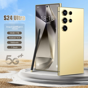 Smartphone S24 Ultra 5G Sbloccato da <span class=keywords><strong>7</strong></span> <span class=keywords><strong>Pollici</strong></span>, Telefono <span class=keywords><strong>Cellulare</strong></span> OEM HD Dual SIM 16GB+1TB, Gaming, LED 65W, Batteria 8000 mAh, per Utenti Cellulari Smart UE - Product Image 5