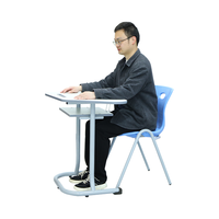 Tables et chaises d'école de conception nouvelle, ensemble table et chaise d'étudiant pour salle de classe