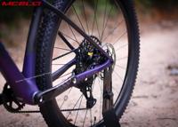 Vélo de montagne en fibre de carbone ultra-léger de 8,8 kg, SRAM AXS 12 vitesses, vélo de course XC professionnel sans fil avec pédale ordinaire