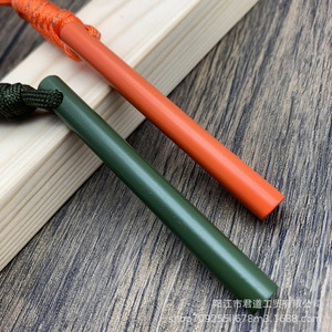 Allume-feu en bâton de magnésium 8x80mm, outil de survie en plein air, couleur orange - Product Image 4
