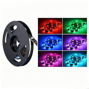 Bande lumineuse <span class=keywords><strong>Led</strong></span> <span class=keywords><strong>RGB</strong></span> 5050, <span class=keywords><strong>ruban</strong></span> d'éclairage étanche, avec télécommande, Flexible, pour rétro-éclairage de la télévision, salle de fête, 5M-30M, 5 v - Product Image 3