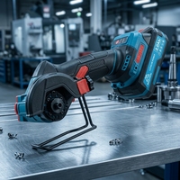 Meuleuse d'angle sans fil 20V professionnelle pour le bricolage et l'industrie, à batterie, haute vitesse, avec interrupteur à gâchette